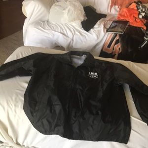 OLYMPICS!Women’s windbreaker XXL. USA with pockets